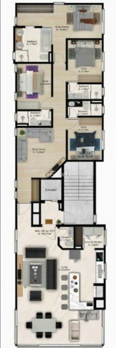 Apartamento à venda com 4 quartos, 320m² - Foto 8