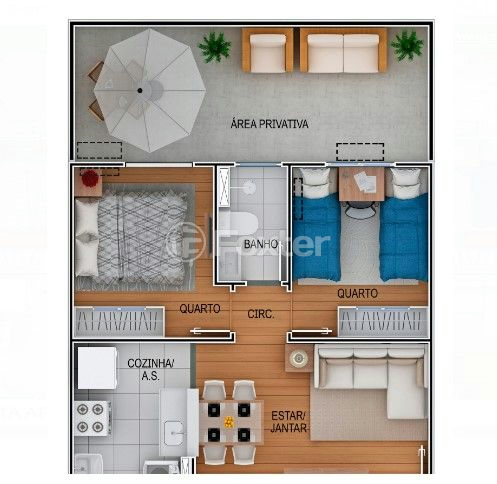 Apartamento à venda com 2 quartos, 38m² - Foto 13