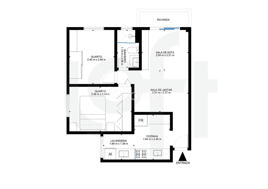 Apartamento à venda com 2 quartos, 50m² - Foto 37
