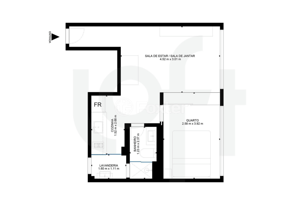 Apartamento à venda com 1 quarto, 47m² - Foto 23