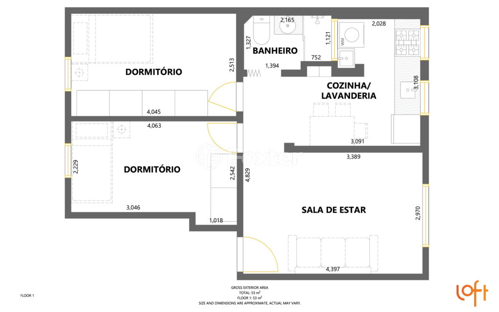 Apartamento à venda com 2 quartos, 58m² - Foto 17