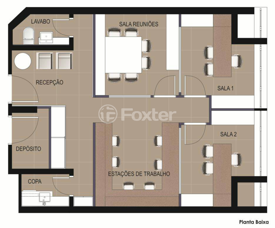 Conjunto Comercial-Sala à venda, 64m² - Foto 17