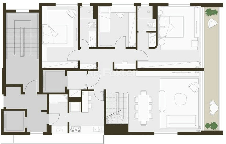 Cobertura à venda com 3 quartos, 205m² - Foto 4