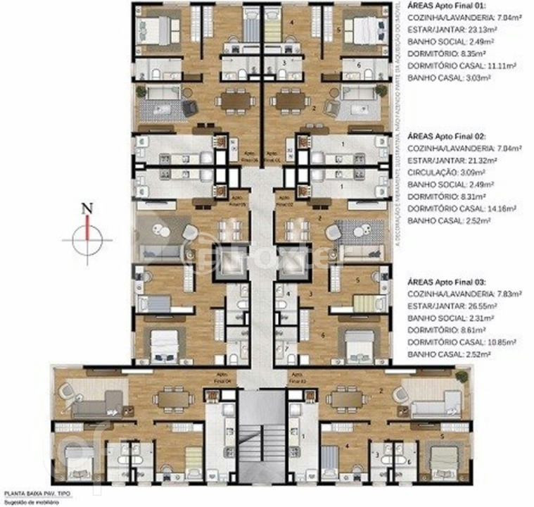 Apartamento à venda com 2 quartos, 66m² - Foto 6