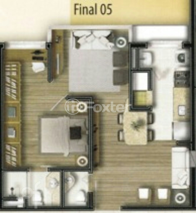 Apartamento à venda com 1 quarto, 45m² - Foto 15