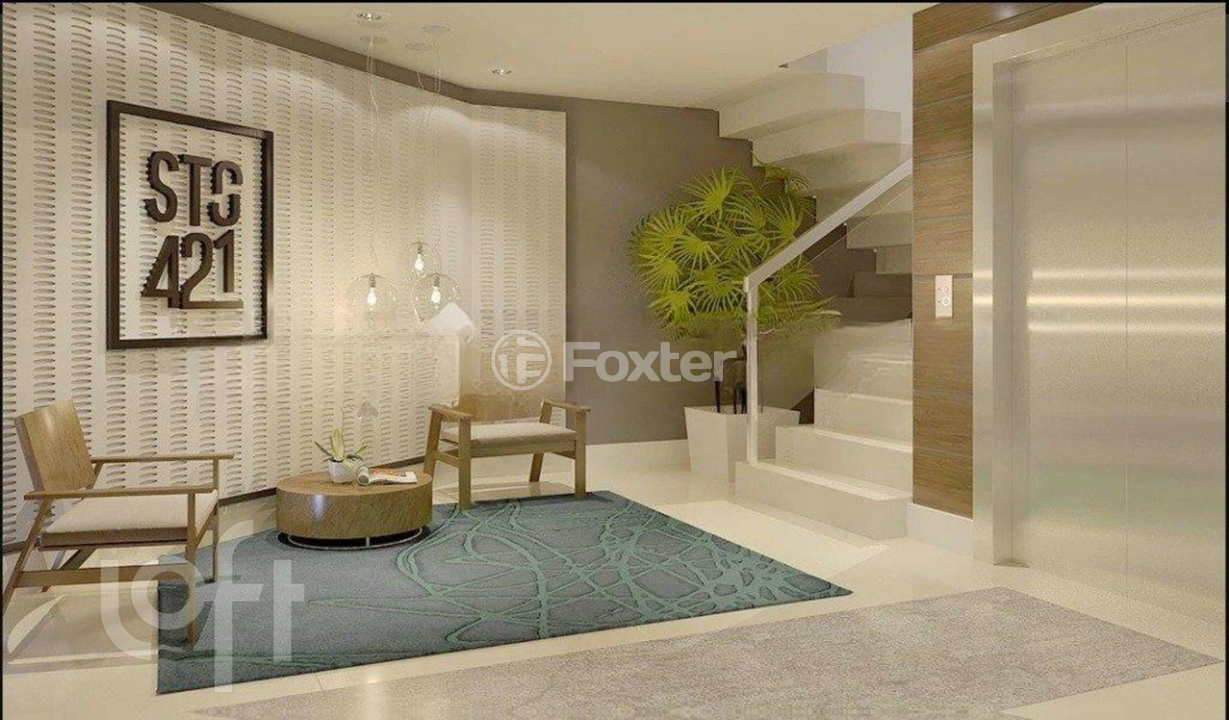 Apartamento à venda com 1 quarto, 55m² - Foto 2