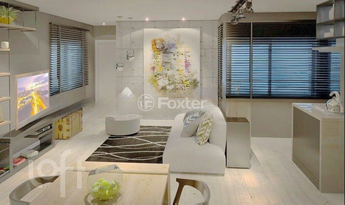 Apartamento à venda com 1 quarto, 55m² - Foto 3