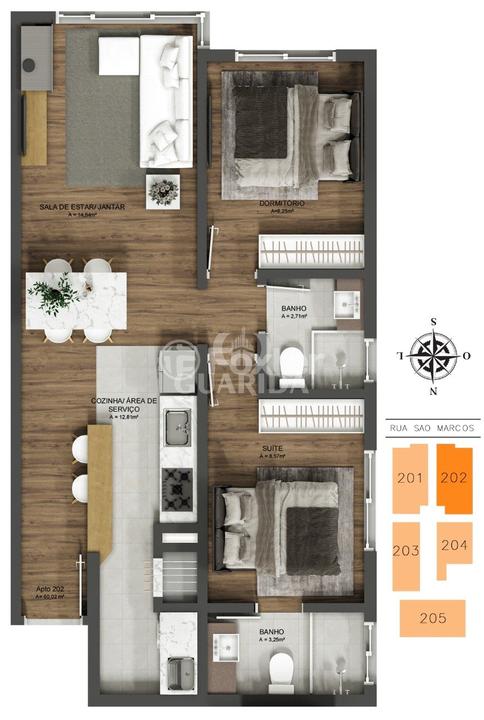 Apartamento à venda com 1 quarto, 49m² - Foto 14
