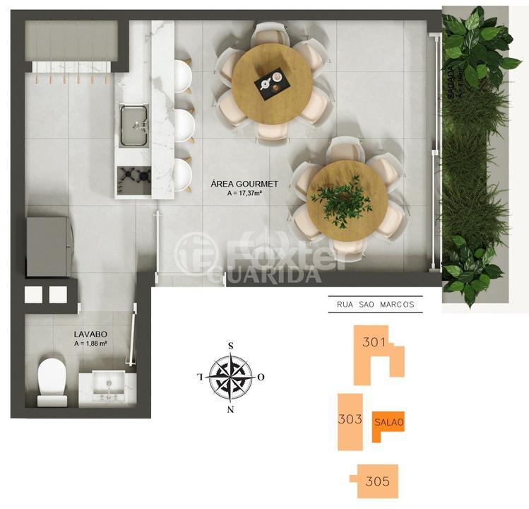 Apartamento à venda com 1 quarto, 49m² - Foto 20