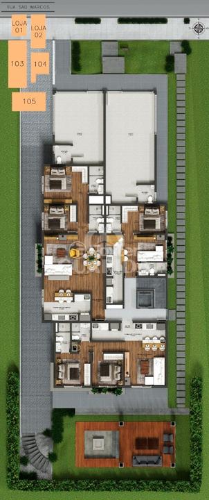 Apartamento à venda com 1 quarto, 49m² - Foto 24