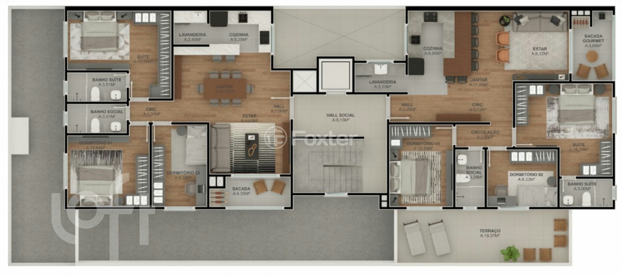 Apartamento à venda com 3 quartos, 120m² - Foto 7