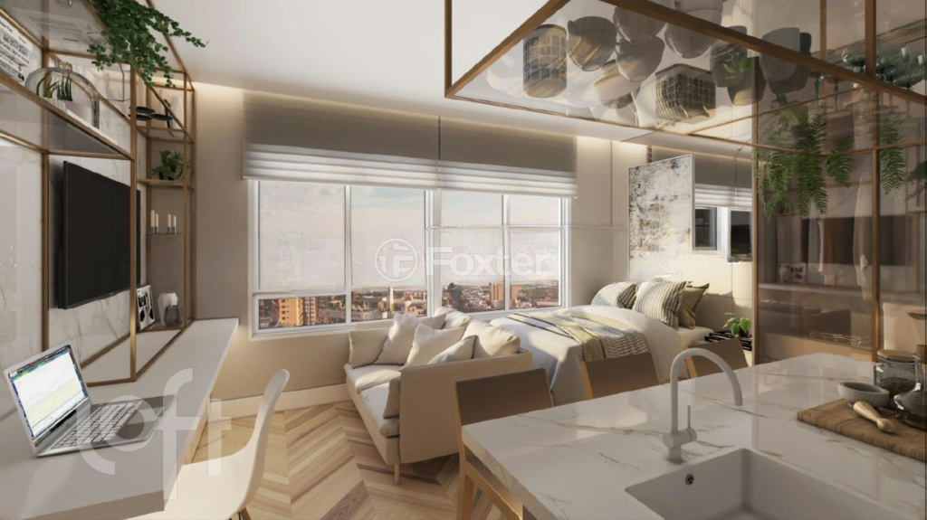 Apartamento à venda com 1 quarto, 30m² - Foto 1