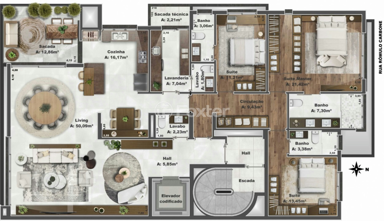 Apartamento à venda com 3 quartos, 242m² - Foto 27
