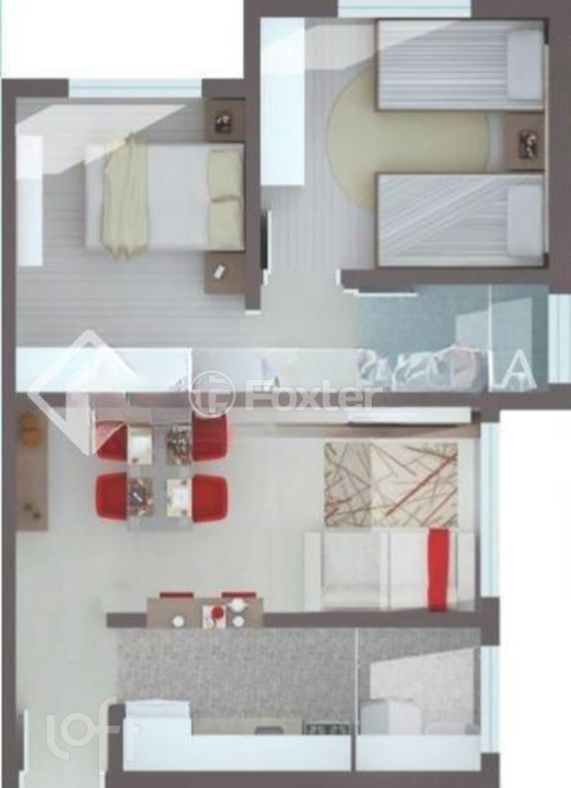 Apartamento à venda com 2 quartos, 50m² - Foto 5