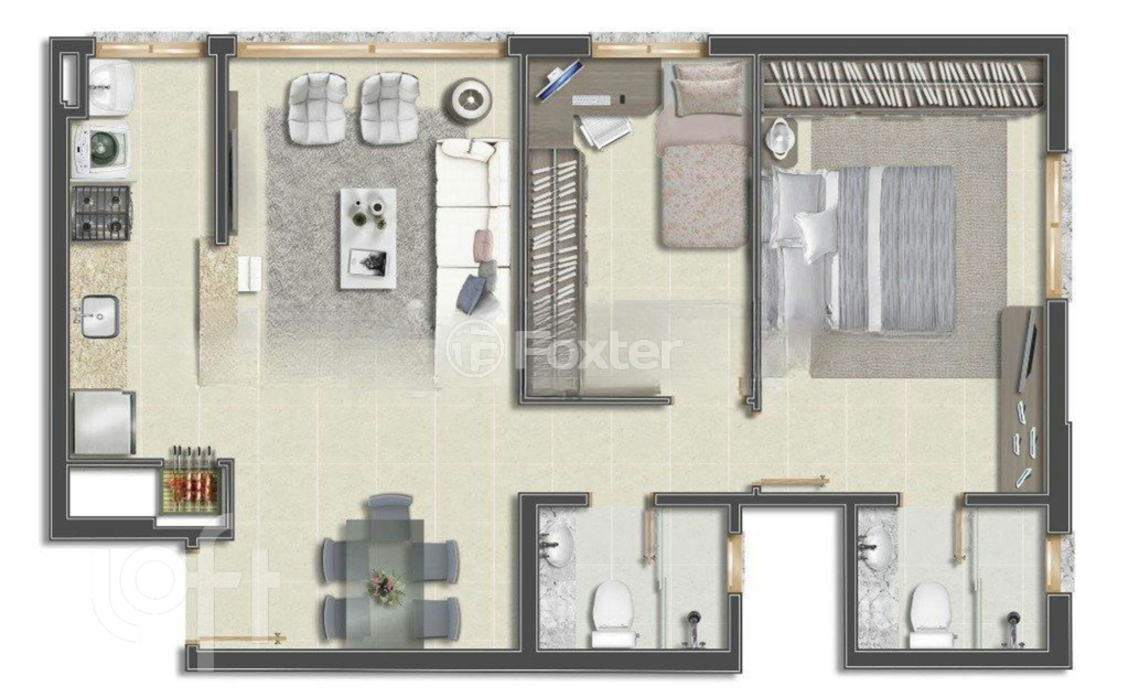 Apartamento à venda com 2 quartos, 65m² - Foto 13