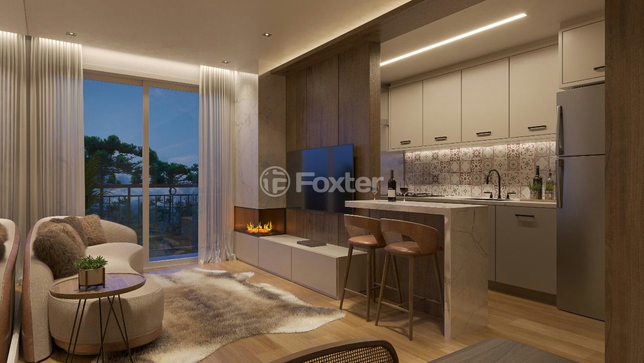 Apartamento à venda com 1 quarto, 61m² - Foto 2