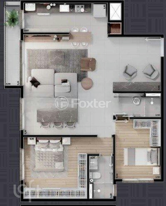 Apartamento à venda com 3 quartos, 85m² - Foto 13