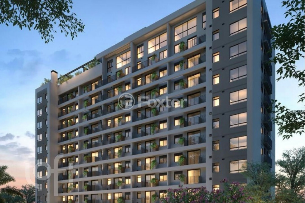 Apartamento à venda com 1 quarto, 37m² - Foto 1