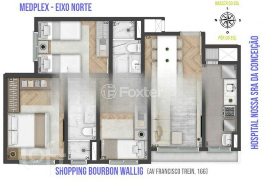 Apartamento à venda com 3 quartos, 67m² - Foto 16