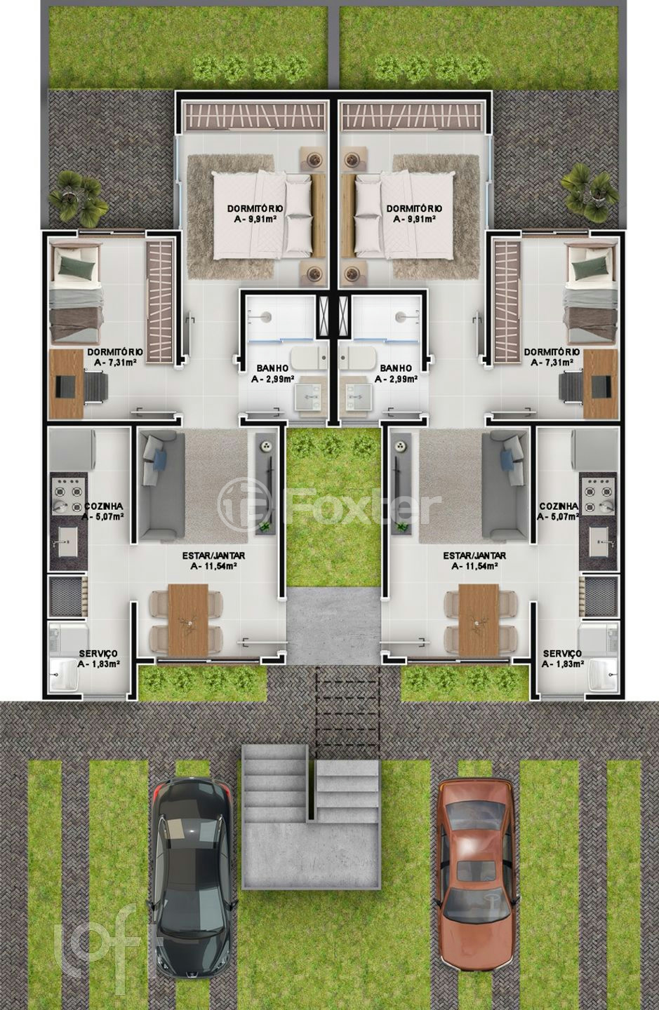 Apartamento à venda com 2 quartos, 45m² - Foto 16
