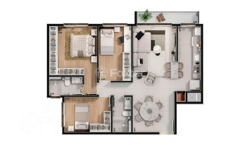 Apartamento à venda com 3 quartos, 85m² - Foto 15