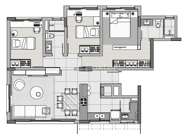 Apartamento à venda com 3 quartos, 101m² - Foto 8