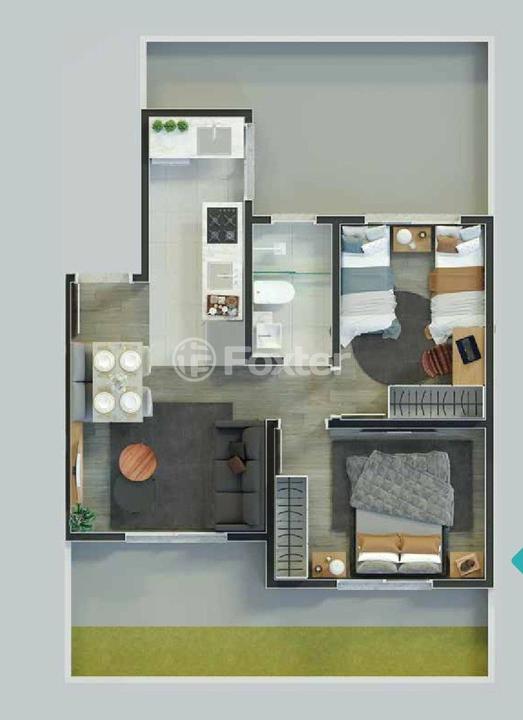 Apartamento à venda com 2 quartos, 40m² - Foto 21