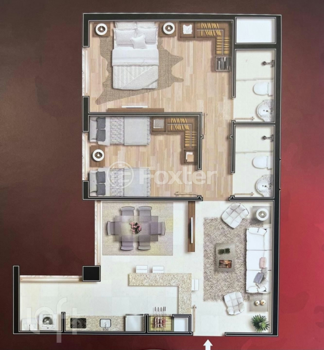 Apartamento à venda com 2 quartos, 73m² - Foto 7