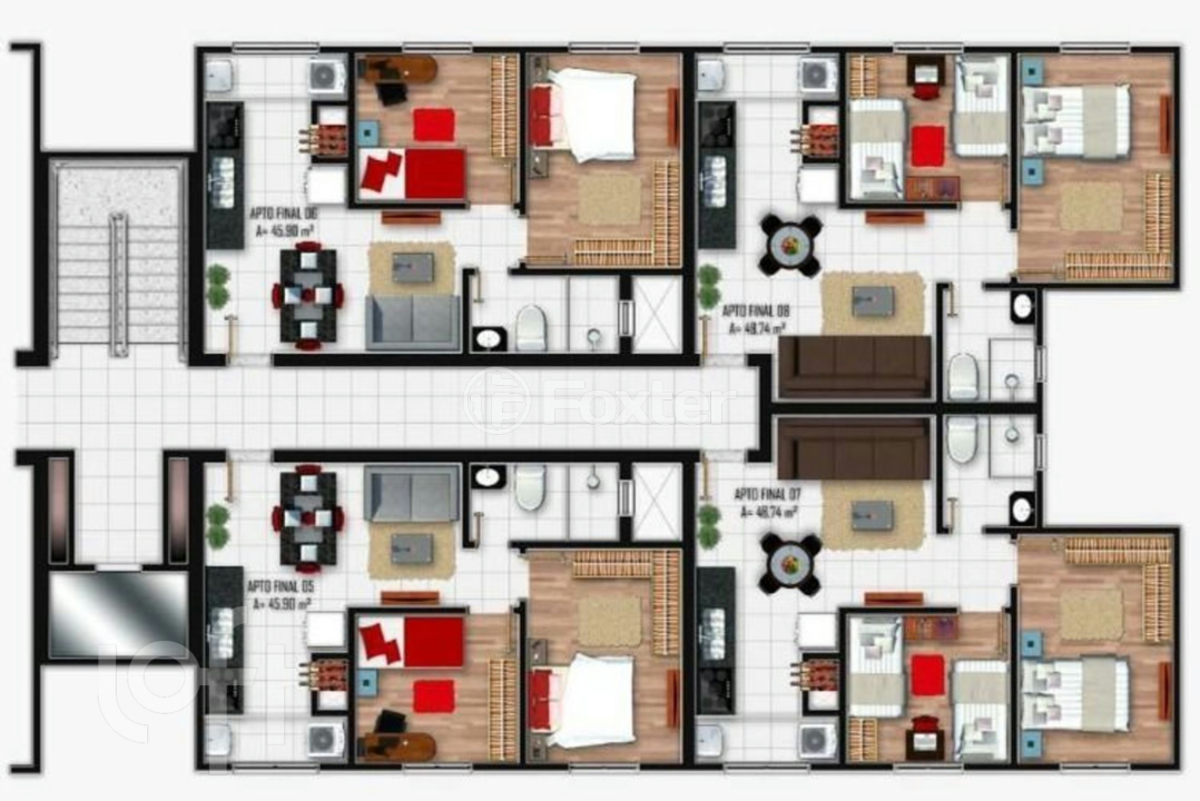Apartamento à venda com 2 quartos, 49m² - Foto 11