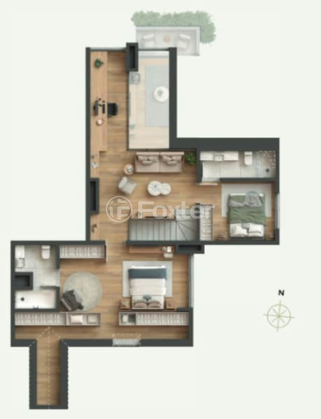 Apartamento à venda com 3 quartos, 163m² - Foto 3