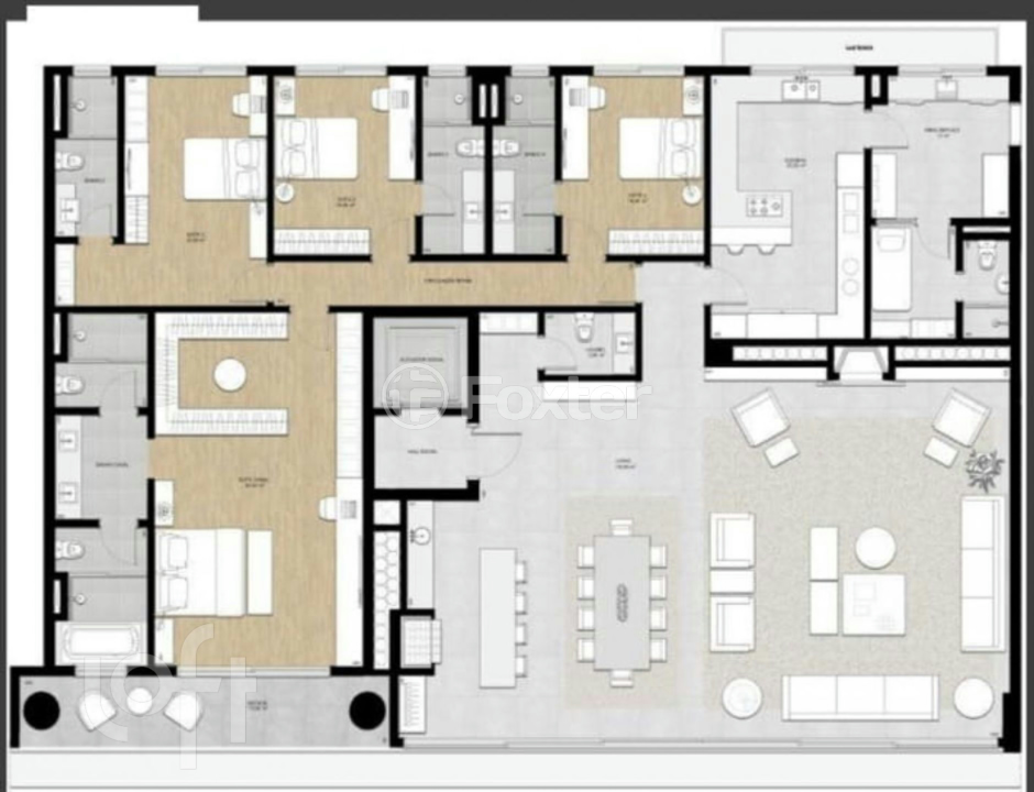 Apartamento à venda com 4 quartos, 286m² - Foto 19